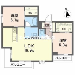 シャーメゾンコペンの物件間取画像